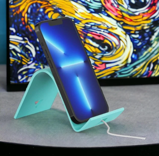 Alt view image 7 of 7 - Buddy Cell Phone and Tablet Stand Companion - Ideal for Air Travel, Work, and Home Use - Flexible Holder for All Mobile Devices - The Ultimate iPhone Cell Phone Stand Solution