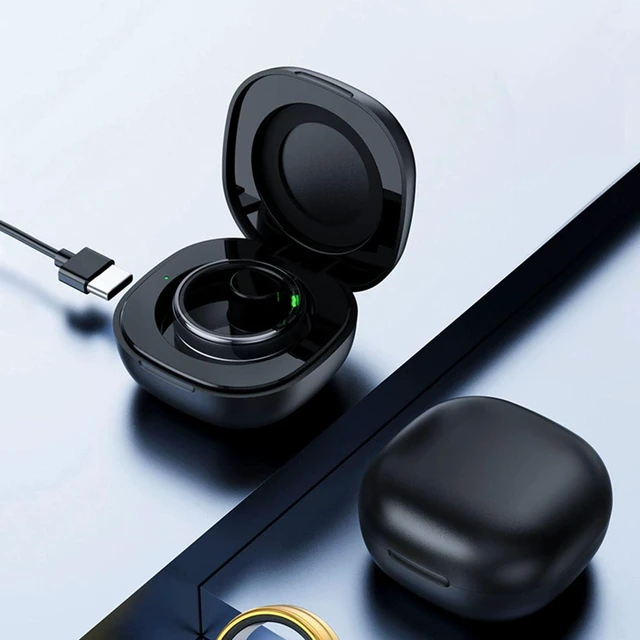 Alt view image 4 of 7 - Magnetic Smart Ring Charging Case, for Hitienx, Lifebee, COLMI, YoR by Letsfit TM11 Fitness Ring Charging Box Small Portable Charger for Smart Rings(Magnetic Case. Not Wireless Charging!)