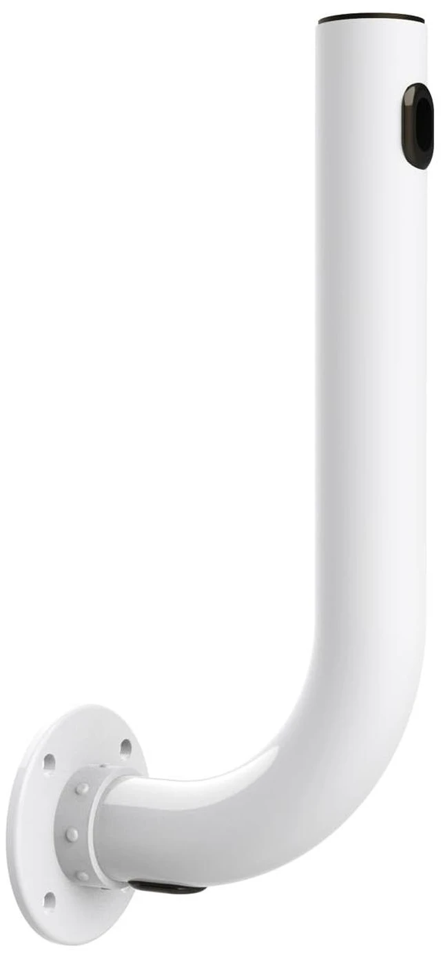 Main image of Pole Mount, Antennas Mount,Easy Installation Pole for Outside Home Antenna Installation. Hide and Protect Cable of Equipment. (White, 11.8 in)
