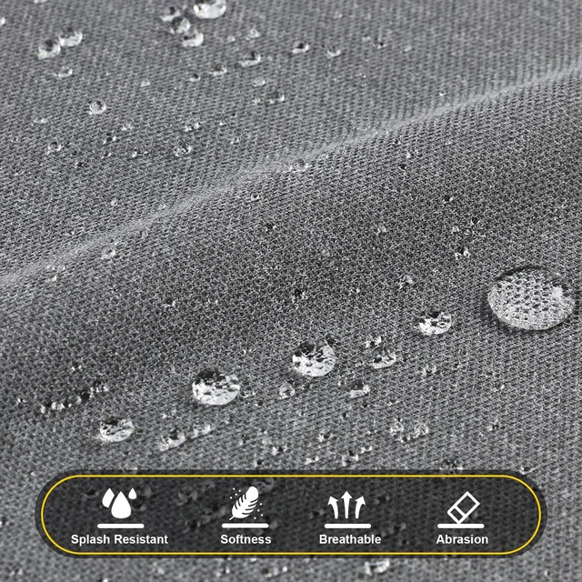 Alt view image 2 of 7 - 96"x54" Speaker Grill Cloth, Water Resistant Mesh Fabric Gray Dustproof for Replacement Home Theater Repair Vintage Speaker Cover Renovation Stage Audio Custom Cabinets