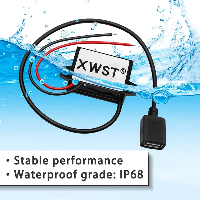 Alt view image 5 of 7 - DC 8-85V to 5V USB converter 12V 24V 36V 48V 60V 72V to 5V 3A 15W with USB output power Adapter converter Voltage Buck Regulator,Step-down Module,Waterproof Power Adapt 5V Volt Transformer Module
