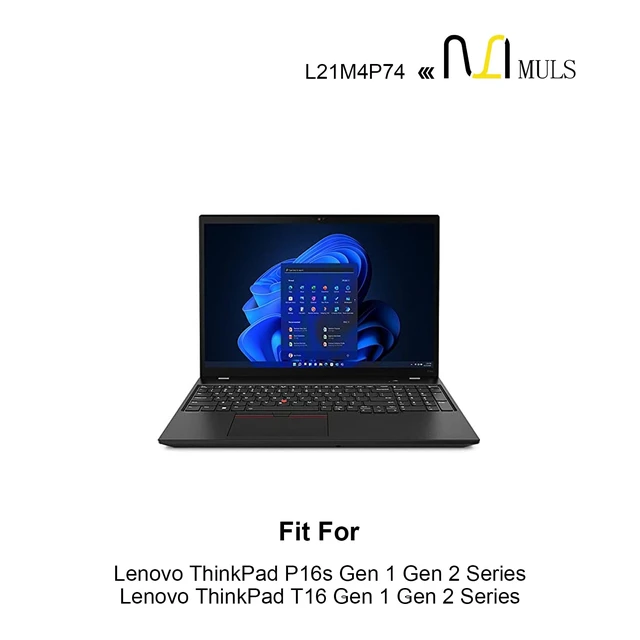 Alt view image 3 of 7 - L21M4P74 L21C4P72 Laptop Battery for Lenovo ThinkPad T16 Gen 1/Gen 2 P16S Gen 1/Gen 2 Series L21D4P73 L21M4P73 L21D4P72 L21L4P72 15.44V 86Wh With tools Office work, Online study, Business trip
