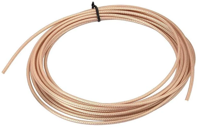 Alt view image 7 of 7 - RG 316 Cable Low Loss RF Coaxial Coax Cable for DIY 20 Feet Flexible Lightweight Thin RF RG316 Coaxial Cable