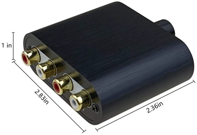 Alt view image 7 of 7 - RCA Audio Volume Controller, line Volume Control Box, Mini attenuator knob -RC11