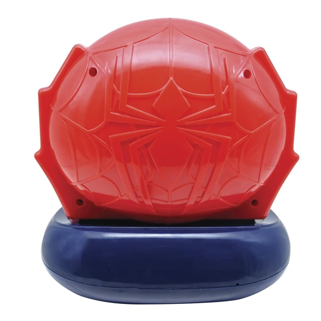 Alt view image 3 of 7 - Spider-Man Projector Radio Clock, RP500SP Night light, Ceiling projection, Sound effects, Blue/Red