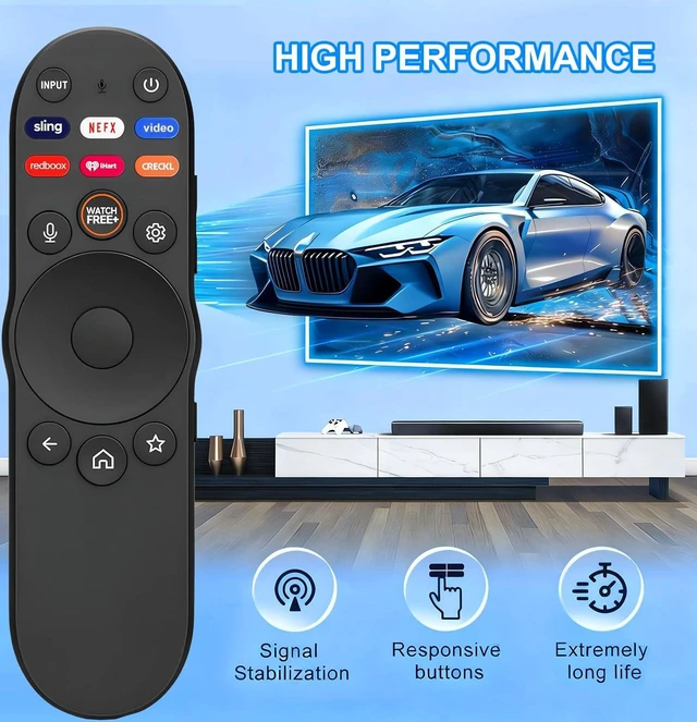 Alt view image 6 of 7 - Replacement Voice Remote for Vizio Smart TV, Remote Control XRT270 for Vizio FHD 4K Quantum D/P/M/V-Series Quantum Pro Smart TVs