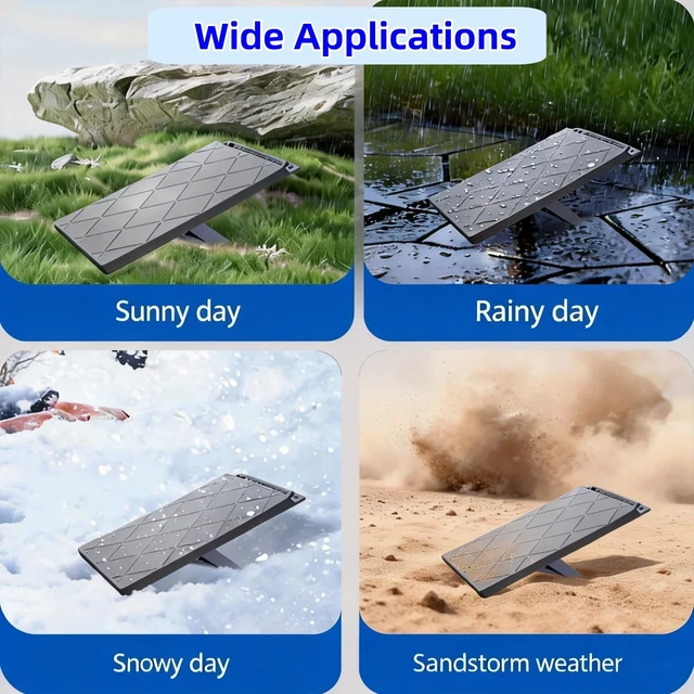 Alt view image 3 of 7 - Protective Cover Case Compatible with Starlink Mini, Waterproof Silicone Satellite Dish Mini Accessories Against Rocks, Sand & Hail, Portable for Outdoor Camping Prot