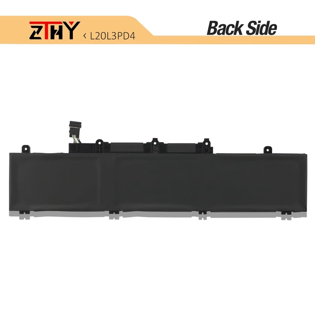 Alt view image 6 of 7 - L20D3PD4 Laptop Battery Replacement for Lenovo ThinkPad E14 E15 Gen 2 3 4 2nd 3rd 4th 2020 2021 2022 Series L20M3PD4 L20L3PD4 L20C3PD4 L19M3PD5 L19L3PD5 L19C3PD5 L19D3PD5 Type 20Y7 20YD 11.52V 57Wh