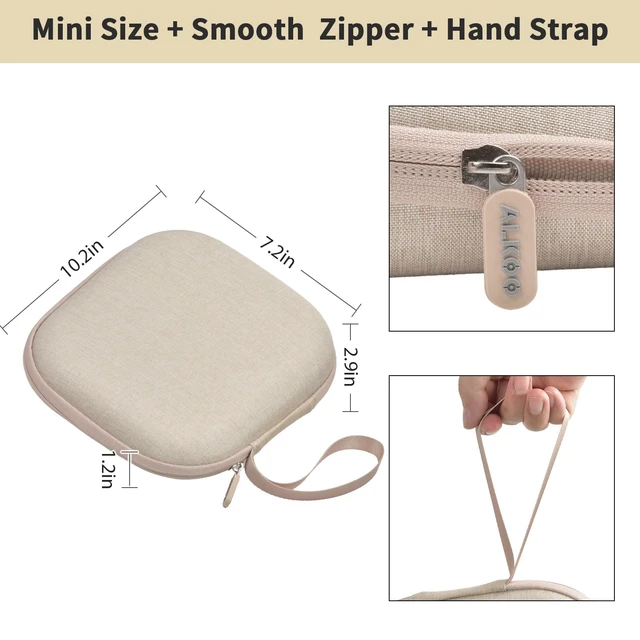 Alt view image 3 of 7 - Hard Headphone Case for Sony WH-CH720N/ for JBL Tune 720BT Fits for Sony WH-CH520/WH-1000XM4, for JBL Tune 510BT, for Soundcore Q20i/Q20/Q30, for TOZO HT2, for BERIBES, Box Only