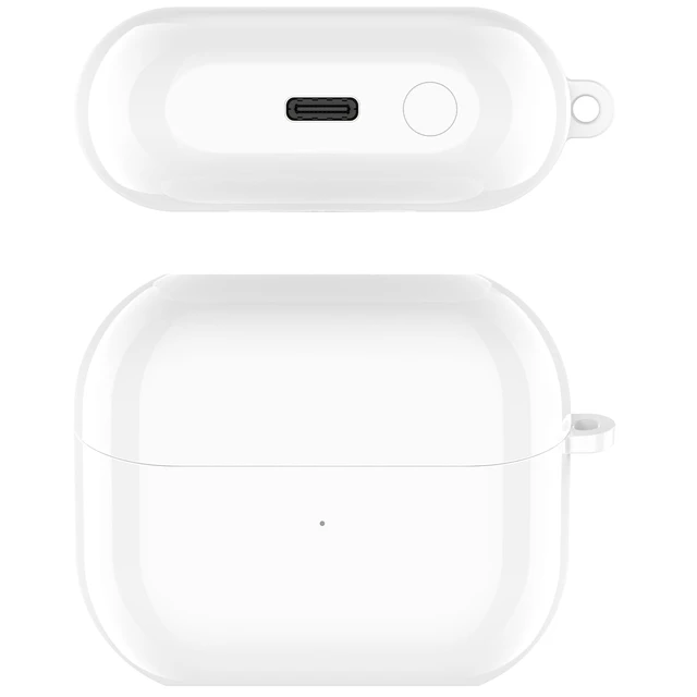 Alt view image 3 of 7 - Charging Case for Samsung Galaxy Buds 3 Pro SM-R630 Replacement Charger Case Dock Cradle with USB C Cable Cord Station for Galaxy Buds 3 Pro Earbuds Accessories (White)