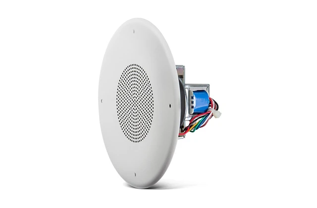 Alt view image 4 of 7 - Professional CSS8004 Commercial Series 5-Watt Ceiling Speaker, 4-Inch, White
