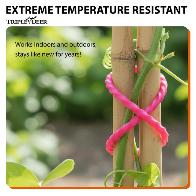 Alt view image 5 of 7 - 24Pcs 3-24Inch Silicone Cable Ties Reusable Steel-Core Wire Twist Tie Strap Colorful Rubber Ties for Bundling and Organizing Bendable Holder Strap for Indoor and Out All Purpose, 5 Colors