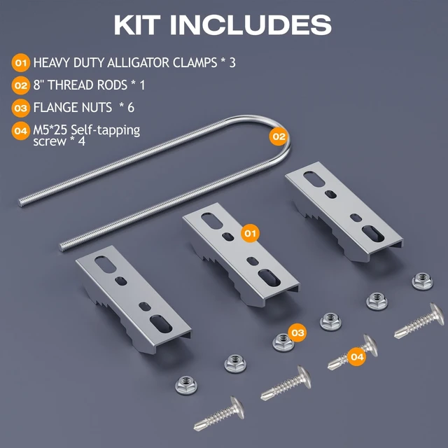Alt view image 6 of 6 - Heavy Duty Pole to Pole Mount -Stainless Steel - Antenna Mast to Mast Bracket (U Antenna Pipe clamp, 1 Set Pack)