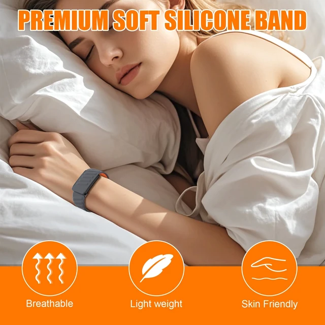 Alt view image 2 of 7 - Silicone Bandsfor WHOOP Band 4.0,Soft Silicone Sport Strap for Men/Women Comfort Durable Waterproof and Sweatproof with U Shaped Replacement Wristbands