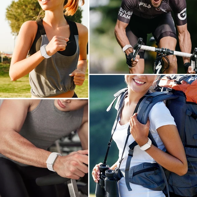 Alt view image 7 of 7 - Silicone Bandsfor WHOOP Band 4.0,Soft Silicone Sport Strap for Men/Women Comfort Durable Waterproof and Sweatproof with U Shaped Replacement Wristbands