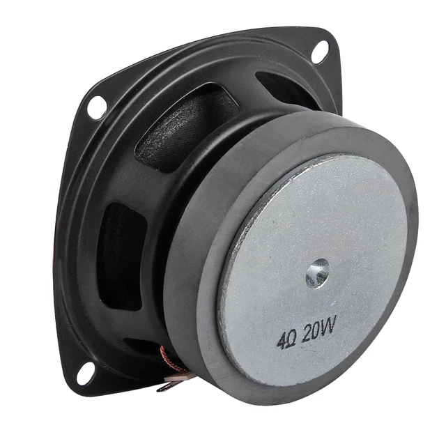 Alt view image 3 of 6 - 2Pcs 3" 4 Ohm 20W Full Range Woofer Speaker 77mm 3inch Stereo udio Sound Home Theater Loudspeaker for DIY Audio Projects and Replacement