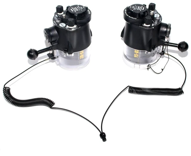 Alt view image 2 of 7 - Diving Flash Multi-core Fiber Optic Cable Ball Head for Camera Housing Sea&sea Ys D2 YSD3 Inon S-2000 Z330 Strobe Flashlight Optic Coiled Cord