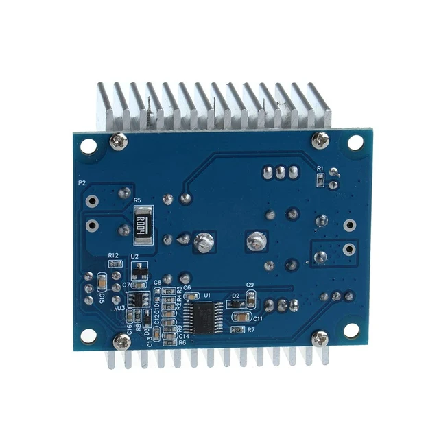 Alt view image 6 of 7 - 2PCS CC CV DC 6-40V to 1.2-36V Buck Converter20A 300W Constant Current, Adjustable Step Down Voltage Regulator, Power Supply Module, with Short Circuit Protection Function
