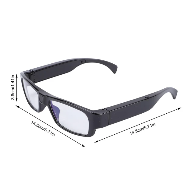 Alt view image 2 of 7 - Smart Glasses with Camera 1080P HD Video Recording Sports Action Eyewear Electronic Shake Reduction, Type C File Access, Recording Glasses for Outdoor Sports First-Person Perspective Video Recording