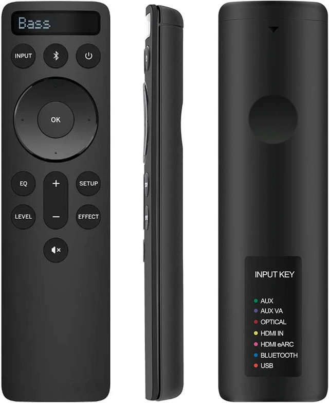 Alt view image 2 of 5 - Replacement for VIZIO Backlit 5.1 Sound Bar Remote, Compatible with Vizio D51-H, V51-H6, M51a-H6 and Select Sound bar Models