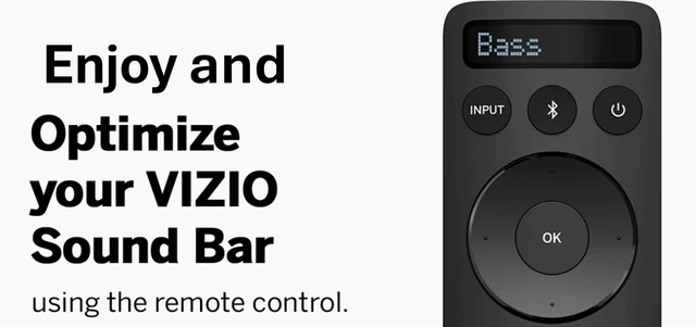 Alt view image 4 of 5 - Replacement for VIZIO Backlit 5.1 Sound Bar Remote, Compatible with Vizio D51-H, V51-H6, M51a-H6 and Select Sound bar Models