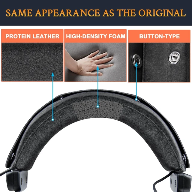 Alt view image 4 of 7 - Headband for DT770(Pro)/DT880(Pro)/DT990(Pro) - 1 Bulges for Beyerdynamic DT770(M/Pro/Pro HT), DT 790, DT797, DT880(Pro/Pro HT), DT990(Pro), HS200, HS400, MMX 300(2nd Gen)