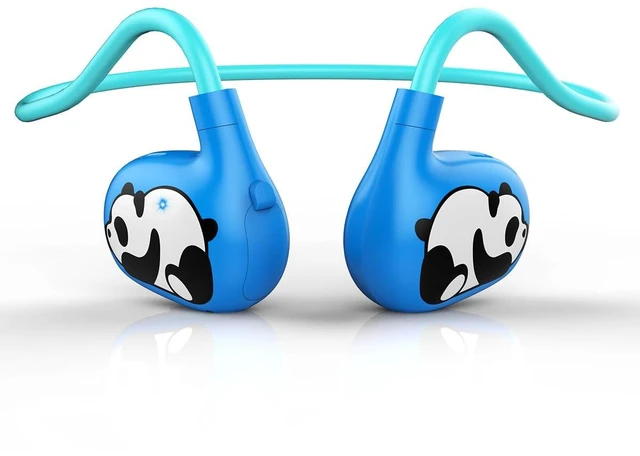 Main image of Kids Headphones, Open Ear Earbuds w/Mic for Call Study Travel 13g Ultra-Light Comfort, Wireless Bluetooth 5.4 Headset with 85dB Healthy Volume Control Protect Hearing, 10H Playtime