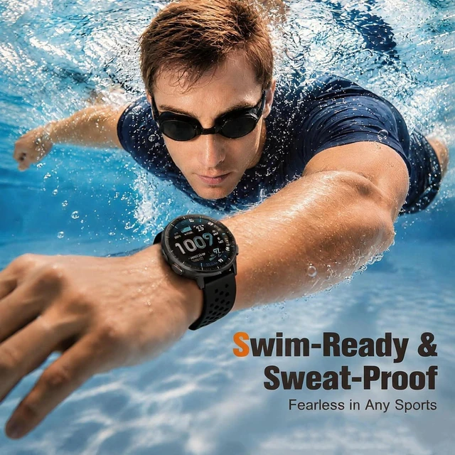 Alt view image 7 of 7 - 22mm Sports Strap Compatible with Amazfit Active Max Band/Bip 6/Bip 5/Bip Max/Balance 2/GTR 4/3 Pro/3/2/GTR 47mm/Cheetah, 3 Pack Silicone Breathable Wristband for Men Women