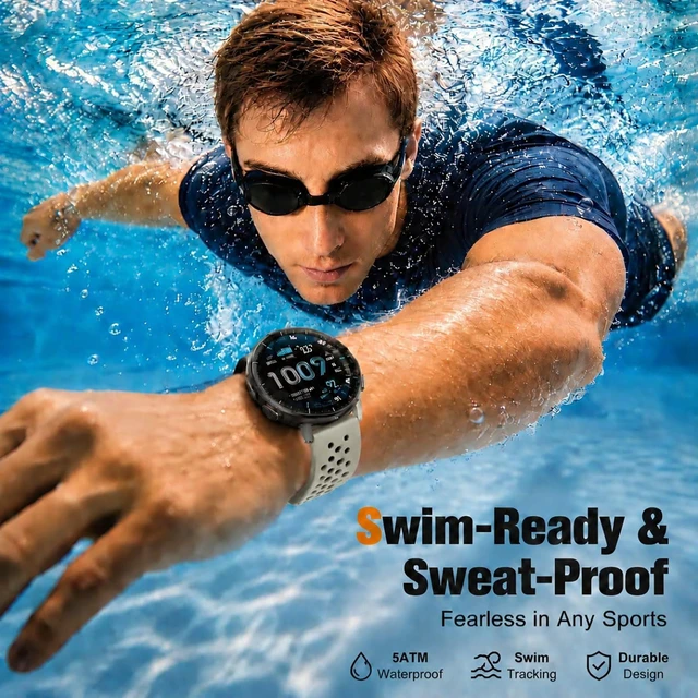 Alt view image 7 of 7 - 22mm Sports Strap Compatible with Amazfit Active Max Band/Bip 6/Bip 5/Bip Max/Balance 2/GTR 4/3 Pro/3/2/GTR 47mm/Cheetah, 3 Pack Silicone Breathable Wristband for Men Women