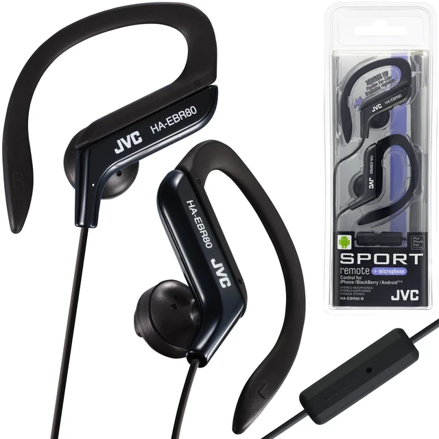 Main image of HAEBR80B Sports Clip Headphones (Black)