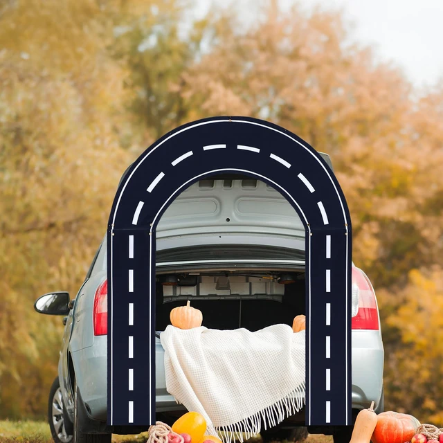 Alt view image 6 of 6 - Race Track Arch Banner Racing Themed Door Hanging Decoration Race Themed Birthday Banner, Photography Backdrop for Classroom Doorbirthday Baby Shower Supplies