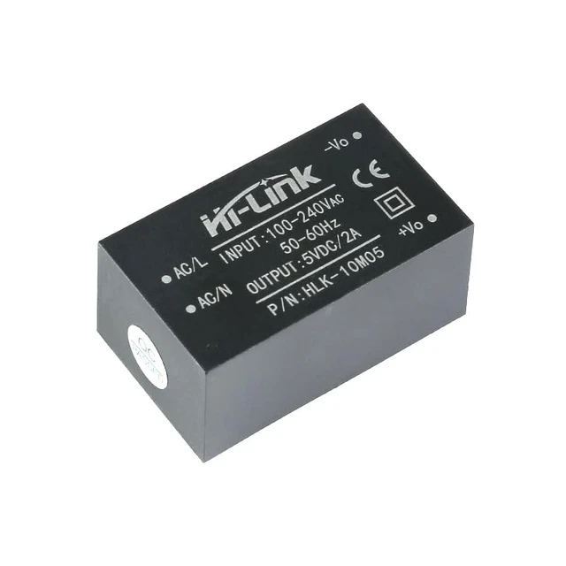 Alt view image 2 of 5 - 3PCS Mini Regulated Power Supply Intelligent Household Isolation Switch Power Module AC-DC 220V to 5V 2A 10W Converter HLK-10M05