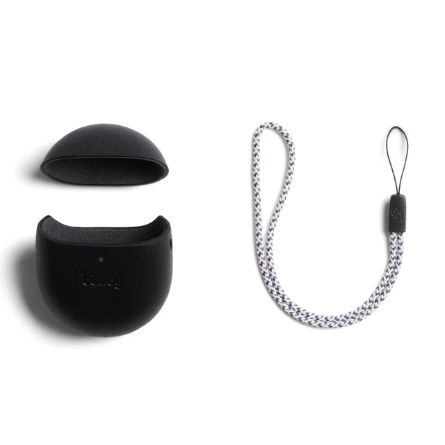 Alt view image 6 of 7 - Pixel Buds Jacket, Compatible with Google Pixel Buds Pro 2 - Black Leather case compatible with Google Pixel Buds Pro 2, made to protect them on the go