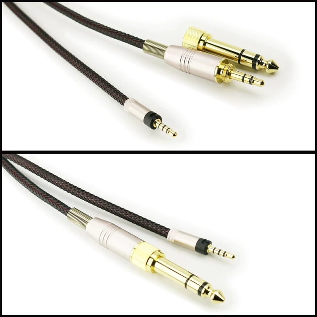 Alt view image 2 of 7 - Replacement Audio Upgrade Cable for Sennheiser HD4.40, HD4.50, HD4.30i, HD4.30G Headphones 200cm/6ft