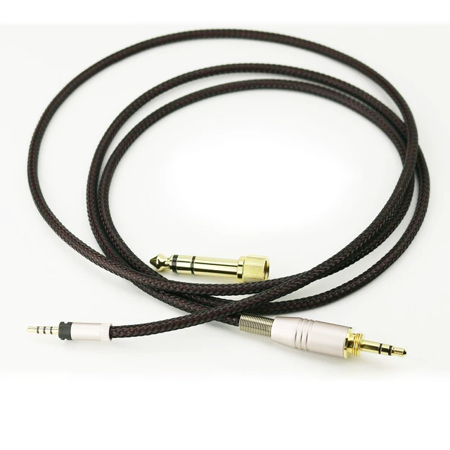 Alt view image 5 of 7 - Replacement Audio Upgrade Cable for Sennheiser HD4.40, HD4.50, HD4.30i, HD4.30G Headphones 200cm/6ft