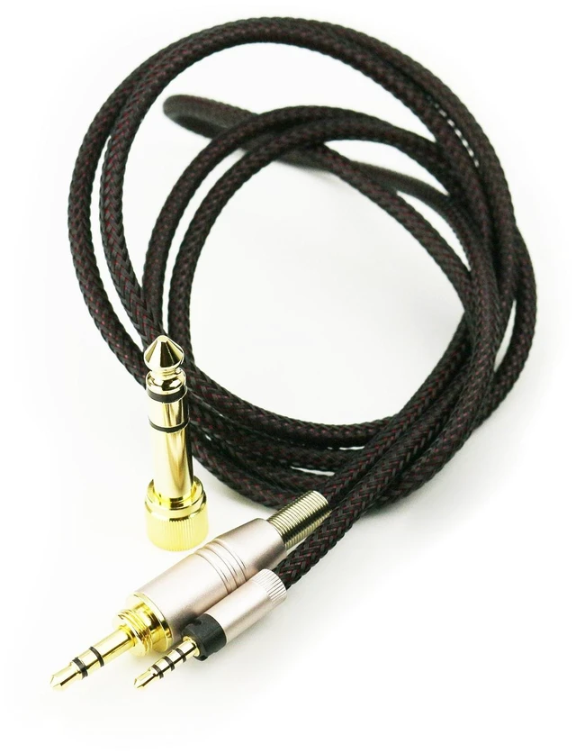 Alt view image 3 of 7 - Replacement Audio Upgrade Cable for Sennheiser HD4.40, HD4.50, HD4.30i, HD4.30G Headphones 200cm/6ft