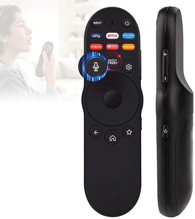 Main image of for Vizio Smart TV Remote: 10M Voice, 8s Pair, Ultra-Sensitive & Smart Voice Search Movies/Shows From 10m Away, No Need To Get Close, 8s Bluetooth Pairing For 50+ Vizio TV Remote D/E/M/P/V Series