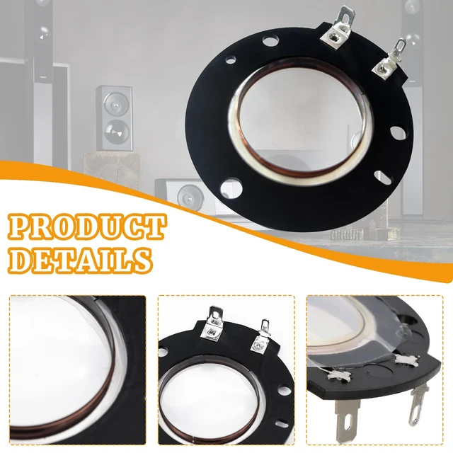 Alt view image 3 of 7 - Replacement Diaphragm Fit for Alto Professional Neo Driver TS308 TS-310 TS315 P/N HG00640 Neodymium Driver Speakers Quick-Disconnect Terminals Improved Sound Quality 8 OHM Impedance