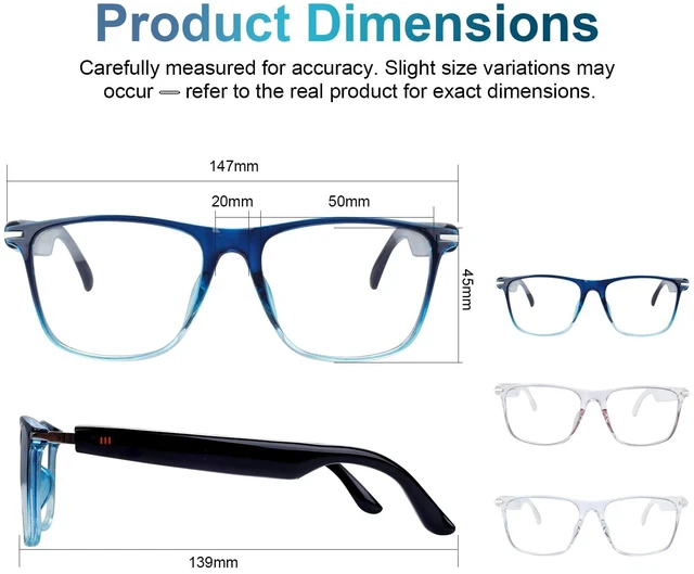 Alt view image 4 of 7 - Bluetooth Smart Glasses for Women with Open-Ear Speakers, Pink Frame Color-changing lenses provide visual comfort with a stylish frame design for shopping, office use, travel and daily lifestyle