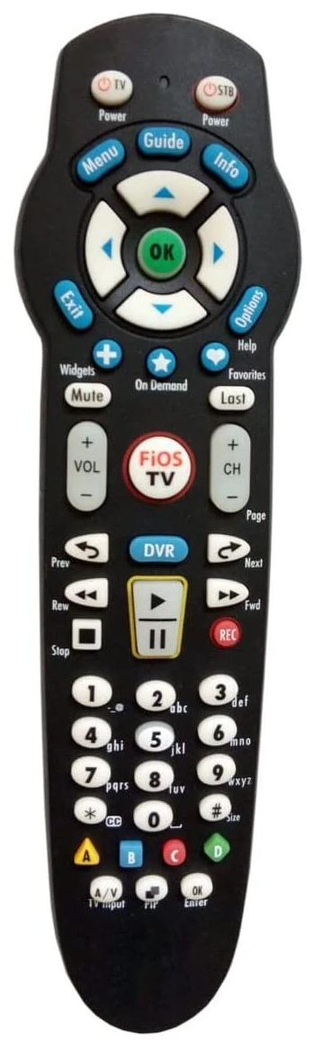 Main image of Universal Replacement Remote Control Fit for Verizon Fios VZ P265v5 RC TV STB