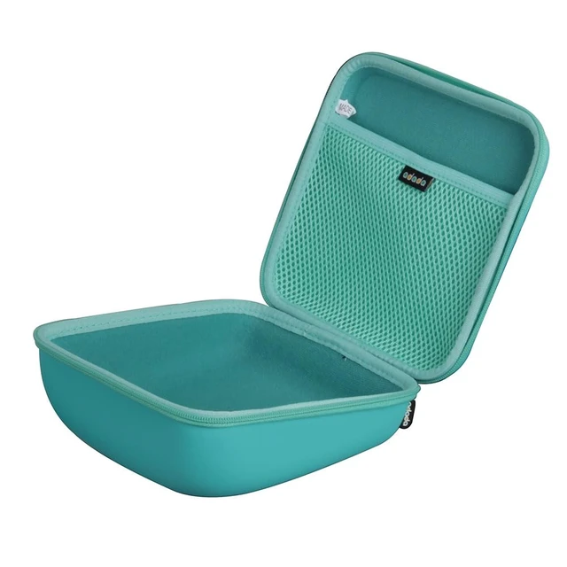 Alt view image 3 of 6 - Hard Travel Case for noot Products K11/ Elecder i37 Kids Headphones (Only Case) (Teal)
