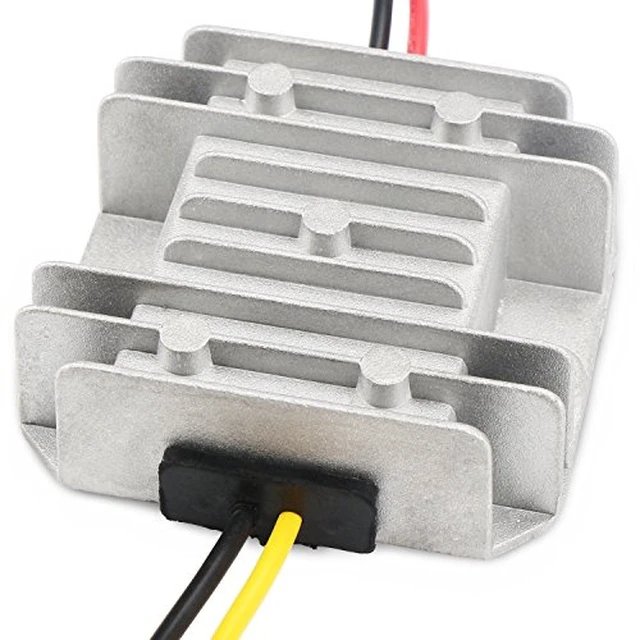 Alt view image 7 of 7 - 5V to 12V Step Up Converter, DC 5V-11V to 12V Boost Converter Voltage Regulator Module 3A 36W Volt Transformer Power Supply for Car Stereo Radio