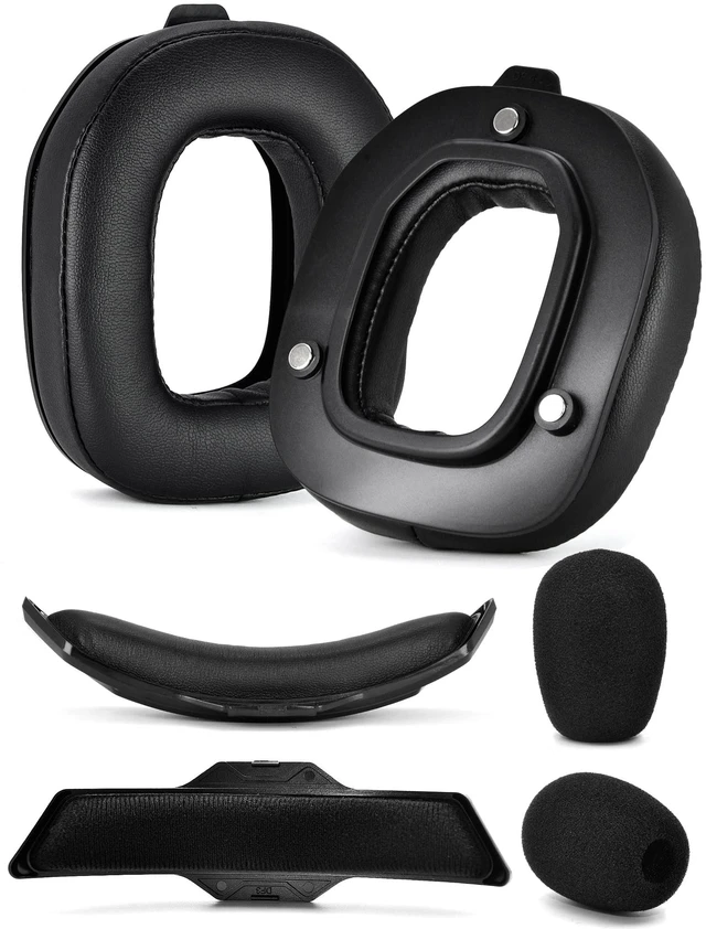 Main image of A50 Gen 3 Mod Kit - Replacement Earpads and Headband Compatible with Astro A50 Gen 3 Headset,Ear Cushions, Upgrade High-Density Noise Cancelling Foam, Added Thickness (Black Protein)