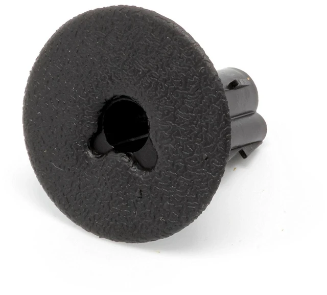 Main image of Single Feed-Through Bushing for RG6 Coaxial Cable Indoor/Outdoor Cable Passthrough/Cover for Walls, Cabinets - Feed-Thru Grommet Replaces Coax Wallplate - Black, 100 PCS