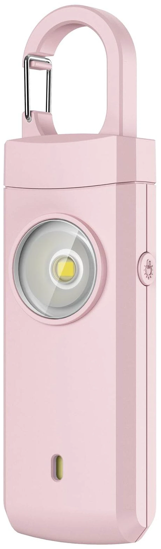Main image of Rechargeable Personal Alarm for Women - Birthday Gifts for Women, Daughter, College Student, Teen Girl, Elders, Kids, Siren Alarm, USB Charging, Dark Pink