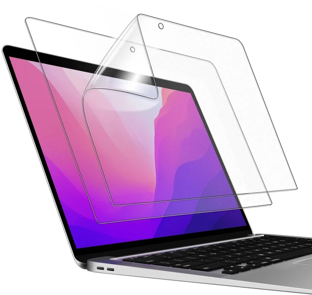 Main image of Matte Screen Protector for MacBook Pro 13" & Air 13", 2-Pack For MacBook Pro 13" (2022-2016, M1/M2) & Air 13" (2018-2020, M1), Anti-Glare Matte Film, Anti-Fingerprint, Scratch Protection