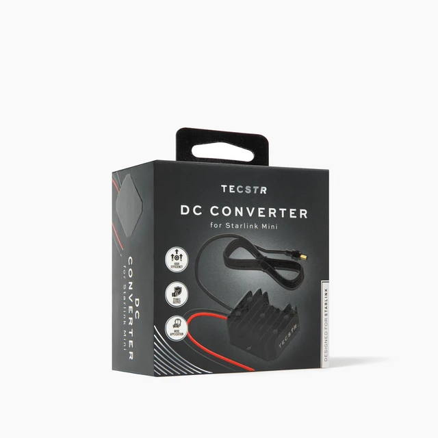 Alt view image 2 of 5 - DC Converter for Starlink Mini 12V Adapter 12V/24V to 30V 3.5A, Waterproof DC Step Up Converter 9-28V Input for RV Off Grid Marine Power System Setup, Starlink Mini Accessories