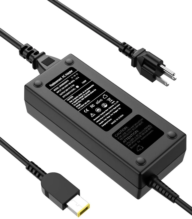 Main image of 135W Charger Compatible with ADL135NLC3A ADL135NDC3A Compatible with Legion Y50 Y520 Y530 ThinkPad T440p T540p T570 IdeaPad Y40-70 Y50-70 Y700 20V 6.75A AC Adapter