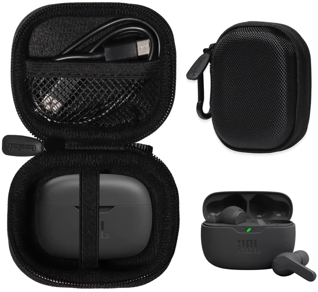 Main image of Case for JBL Vibe Beam True Wireless Noise Cancelling Earbuds (Black)