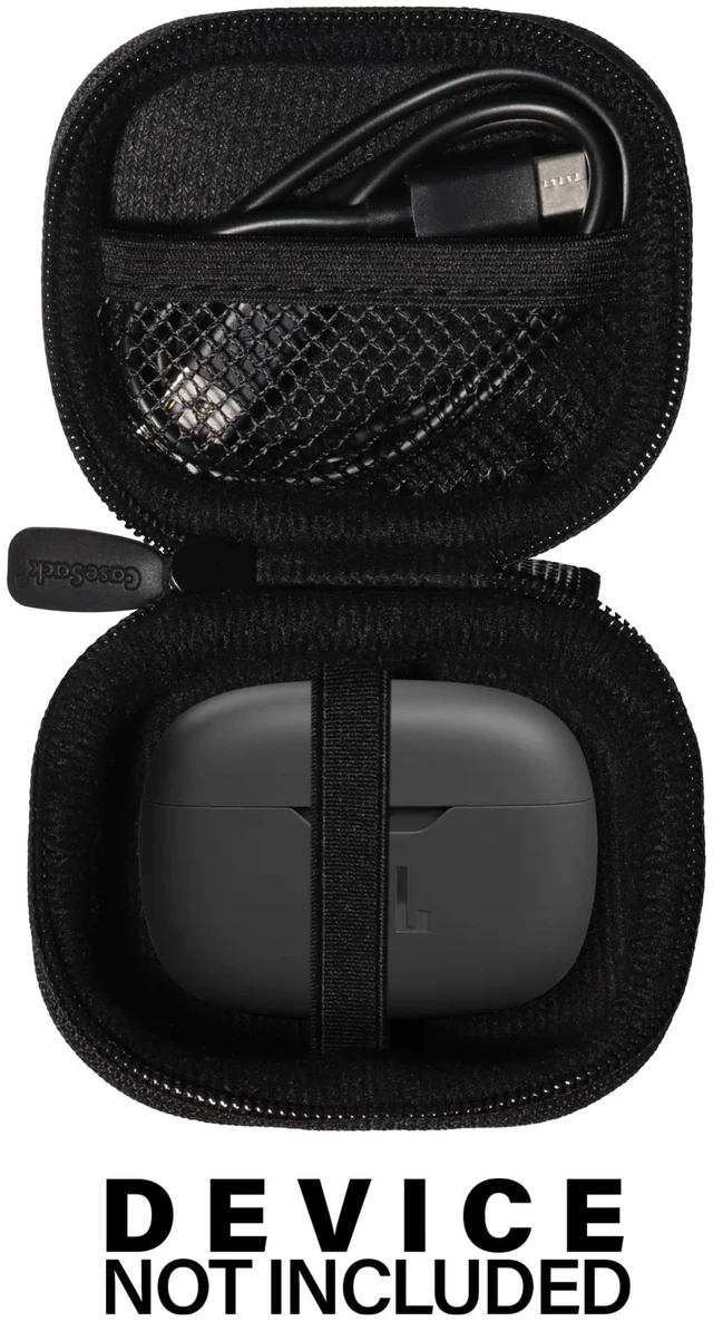 Alt view image 3 of 4 - Case for JBL Vibe Beam True Wireless Noise Cancelling Earbuds (Black)